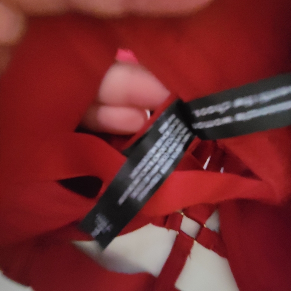 NWOT TORRID Overt Strappy Mesh Underwire Bra With Mesh Cups red - Picture 6 of 7